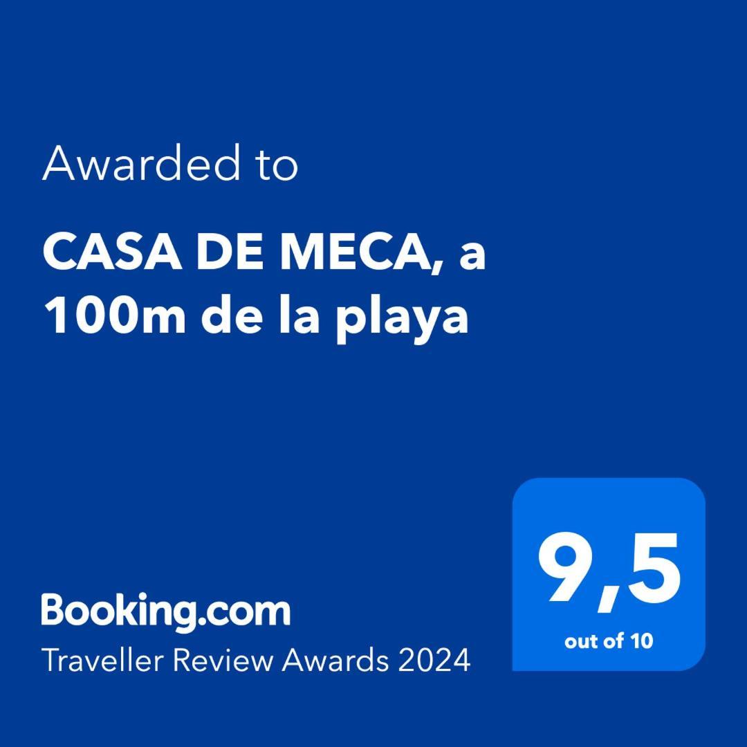 洛斯卡尼奥斯德梅卡Casa De Meca, A 100M De La Playa别墅 外观 照片